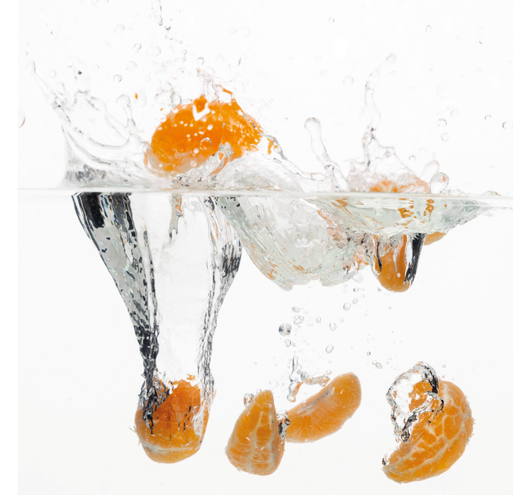 Roleta do kuchni owoce w wodzie - TenStickers