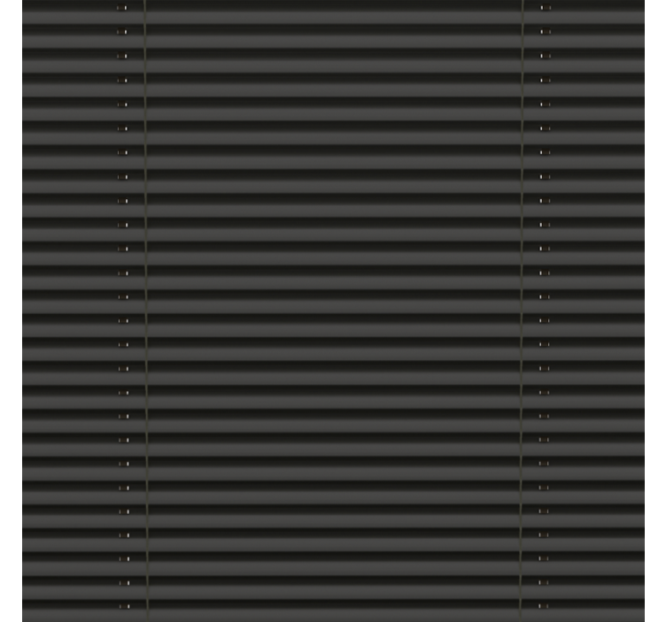 Roleta do kuchni czarna żaluzja z przerwami - TenStickers