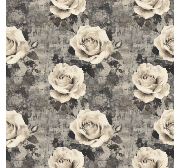 Roleta do kuchni kwiaty marmurowe - TenStickers