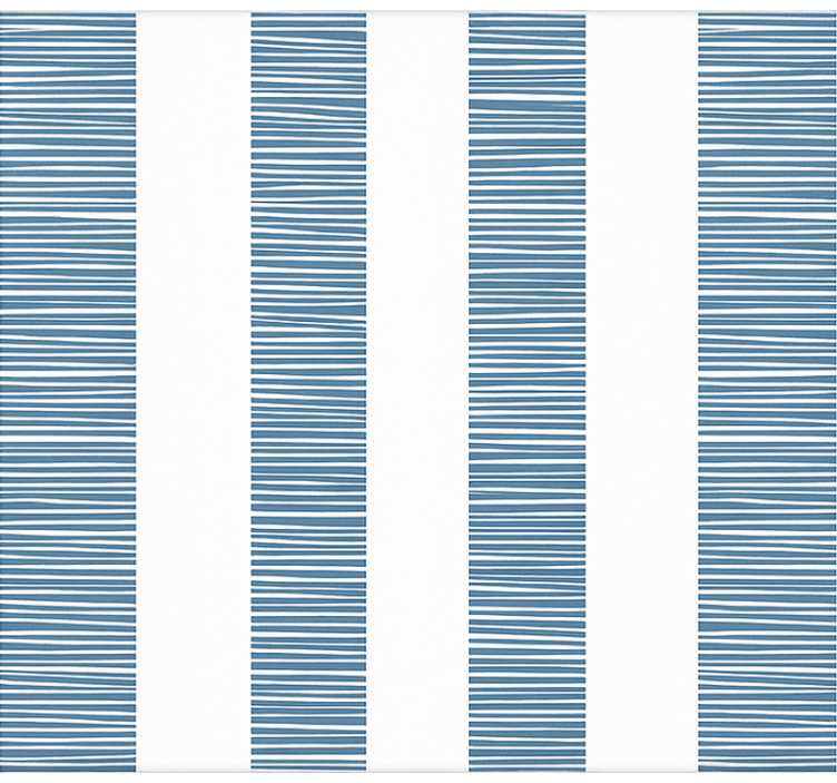 Roleta do łazienki ceramica righe blu - TenStickers