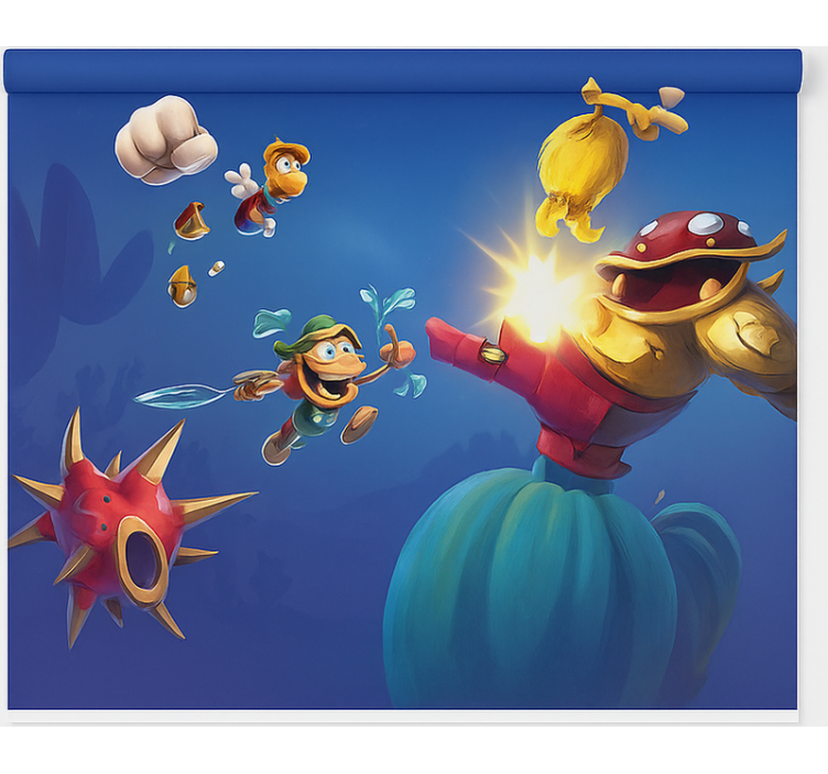 Roleta gamer starcie bitewne w grach - TenStickers