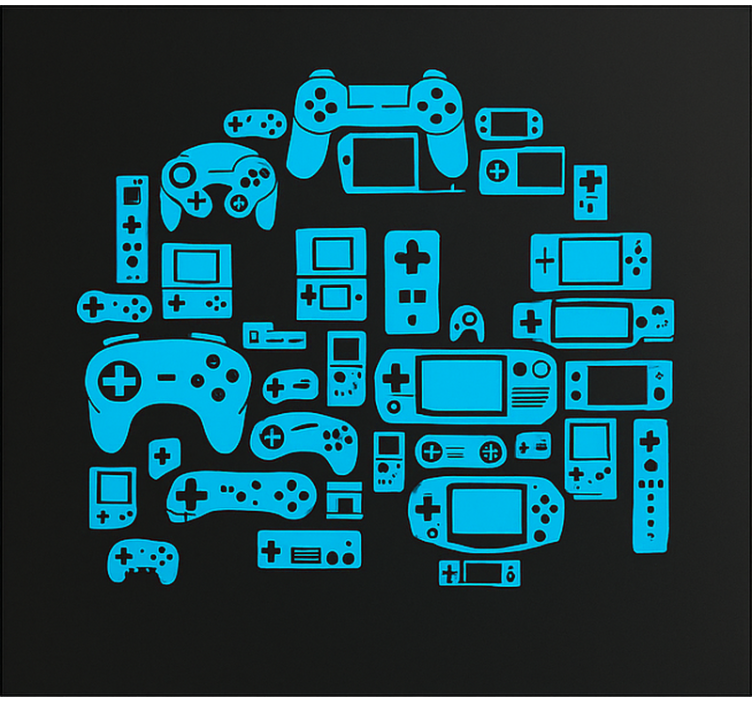 Roleta gamer bot kontrolera gier - TenStickers