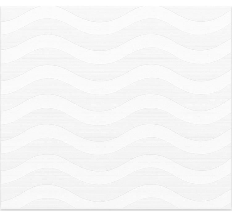 Roleta dla nastolatka białe i szare fale - TenStickers