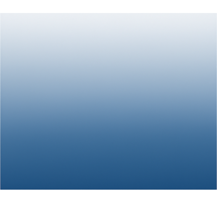 Roleta dla nastolatka od białego do ciemnoniebieskiego - TenStickers