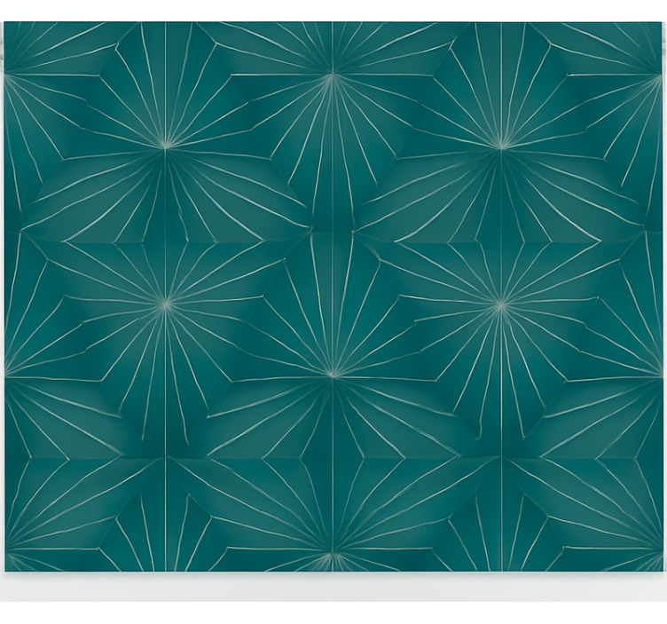 Roleta dla nastolatka geometryczny wybuch gwiazdy - TenStickers