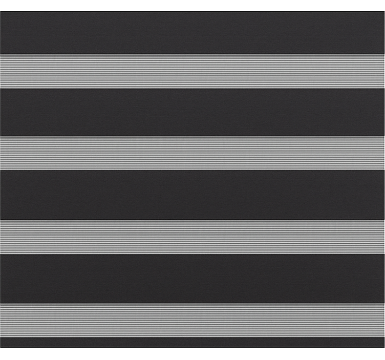 Roleta do biura w modnym czarnym kolorze ochrony słonecznej - TenStickers