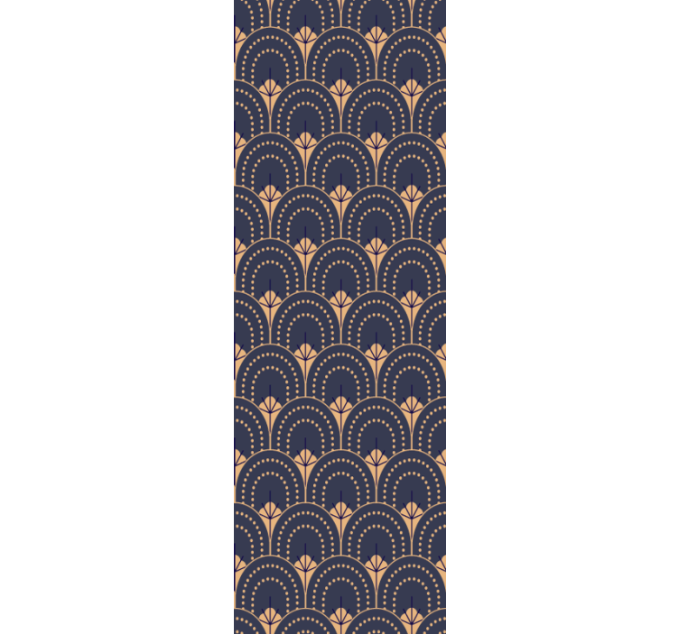 Roleta do biura z ozdobnym wzorem wachlarza - TenStickers