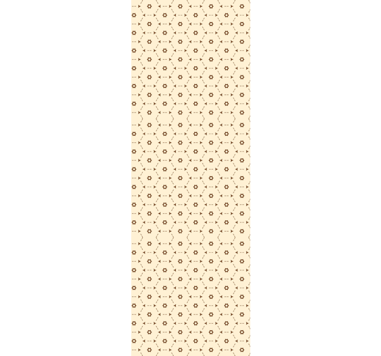 Roleta do biura w abstrakcyjny wzór heksagonów - TenStickers