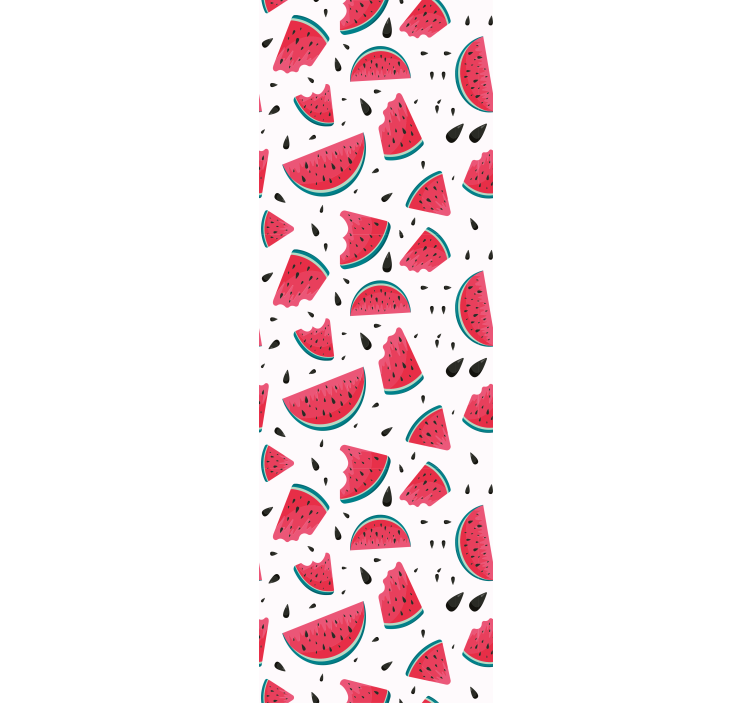 Roleta do kuchni soczyste plasterki arbuza - TenStickers