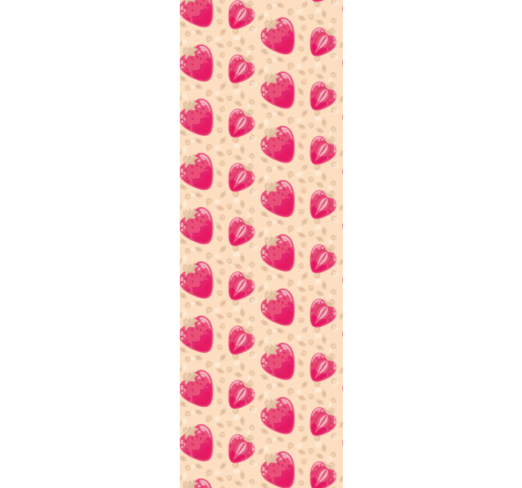 Roleta do kuchni w wzór serc - TenStickers
