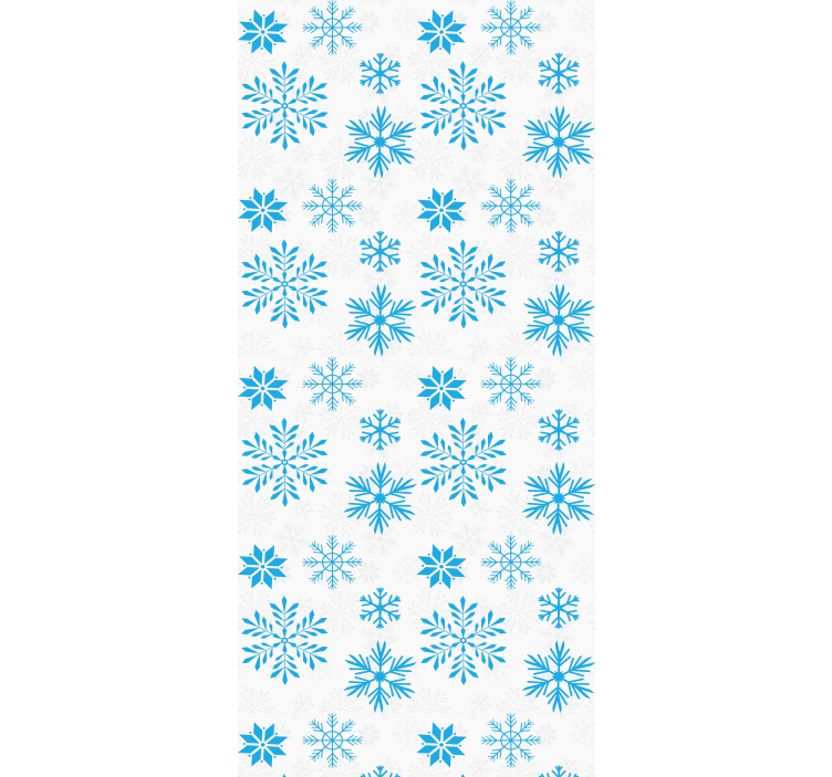 Roleta do kuchni kryształ Śniegu - TenStickers