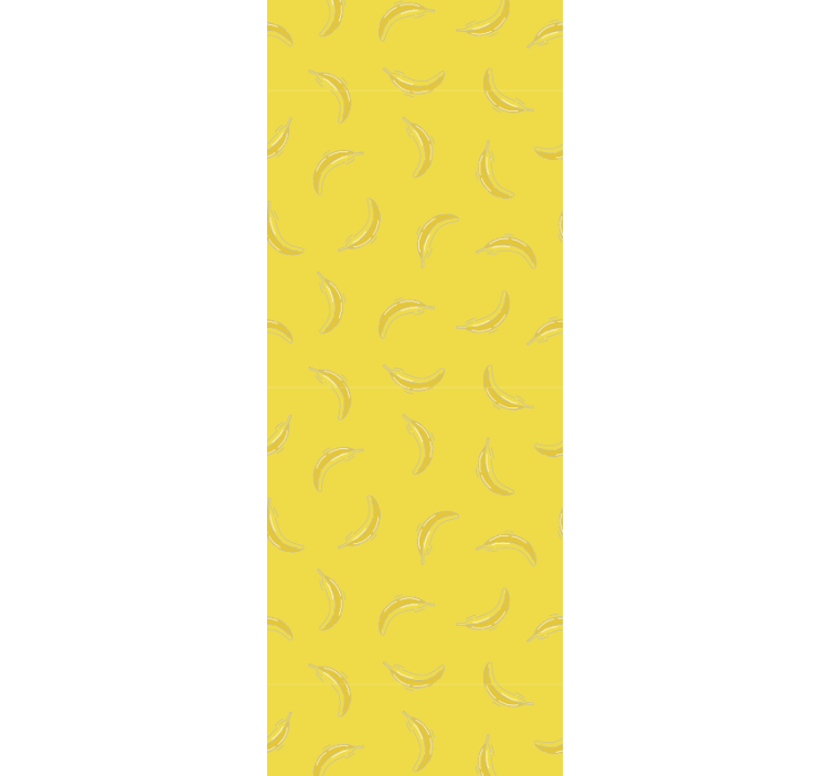 Roleta do kuchni w kolorze bananowym pantone - TenStickers