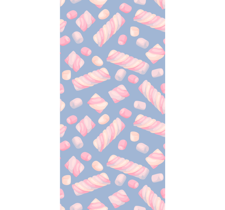 Roleta do kuchni w kształcie pianki marshmallow - TenStickers