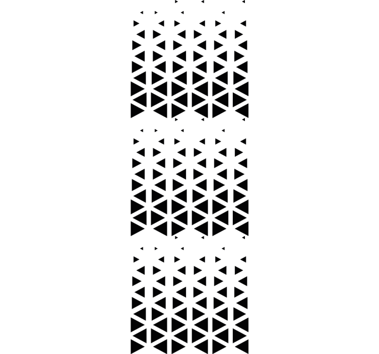 Roleta do biura z geometrycznym efektem ombre - TenStickers