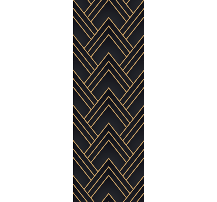 Roleta do biura geometric 'kaskada' - TenStickers