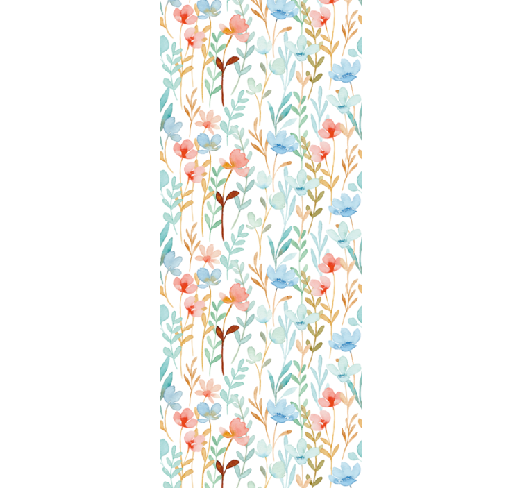 Roleta do biura w kwiaty 'hydenyear' - TenStickers