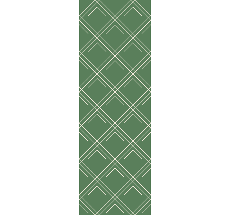 Roleta do biura zielone eleganckie kwadraty - TenStickers