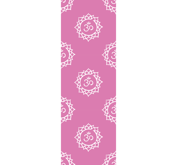Roleta do biura z pięknym symbolem czakry korony - TenStickers
