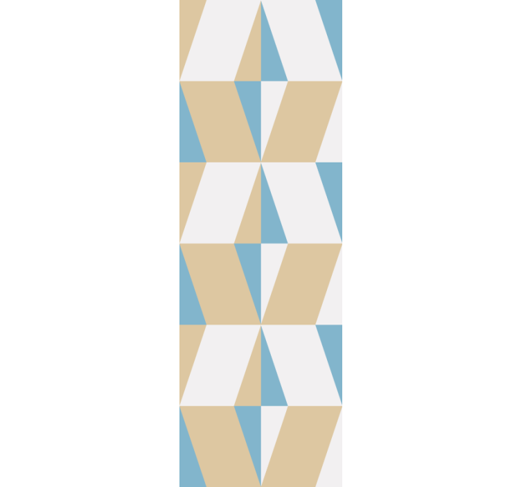 Roleta do biura w geometryczne, minimalistyczne kształty - TenStickers
