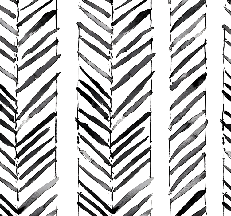Roleta do biura w czarno-białe wzory geometryczne - TenStickers