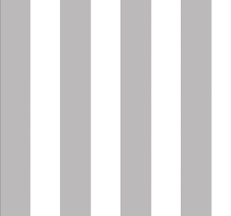 Roleta do biura w szare i białe paski - TenStickers