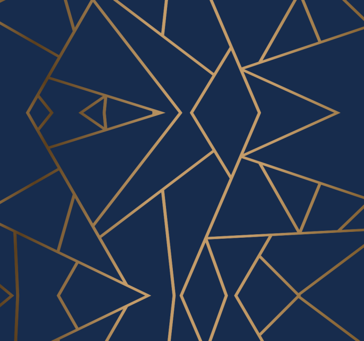 Roleta do biura w geometryczne kształty - TenStickers