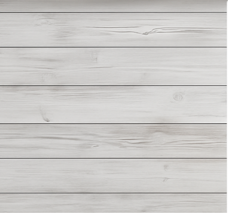 Roleta w tekstury i wzory w poziome bielone drewno - TenStickers