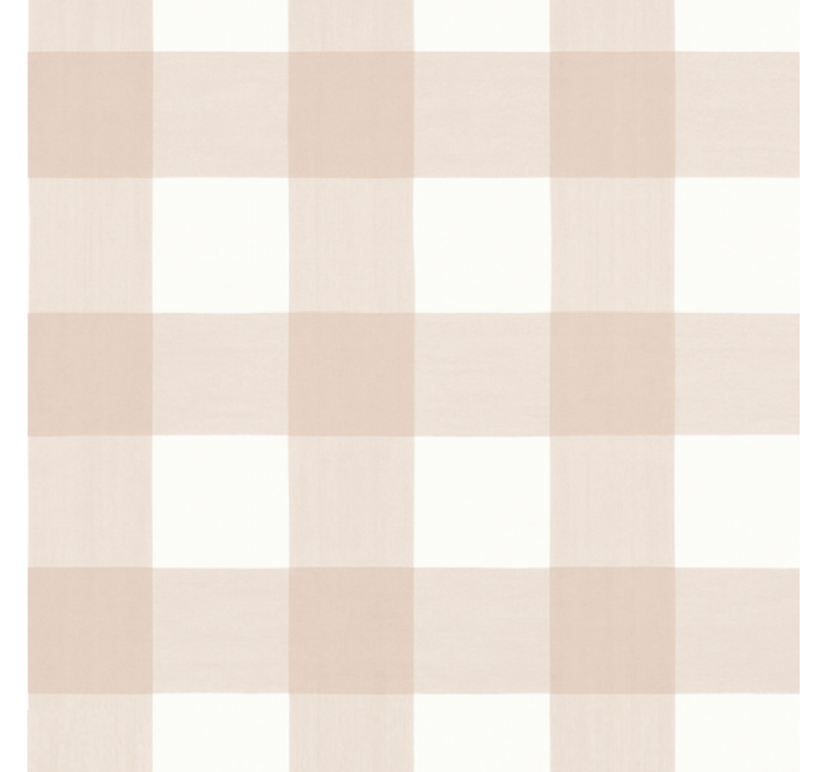 Różowa roleta w różowe kratki - TenStickers