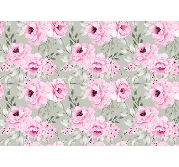 Roleta do kuchni w pastelowe peonie - TenStickers