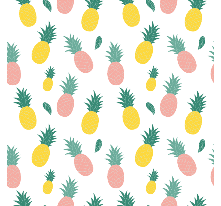 Roleta do kuchni w ananasowy wzór owoców - TenStickers