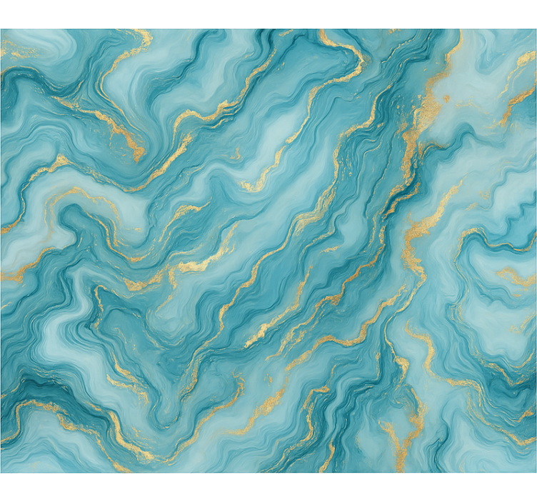 Niebieska roleta w jasnoniebieski marmur - TenStickers