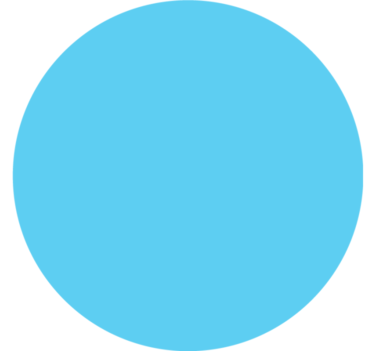 Niebieska roleta w odcieniu błękitu - TenStickers