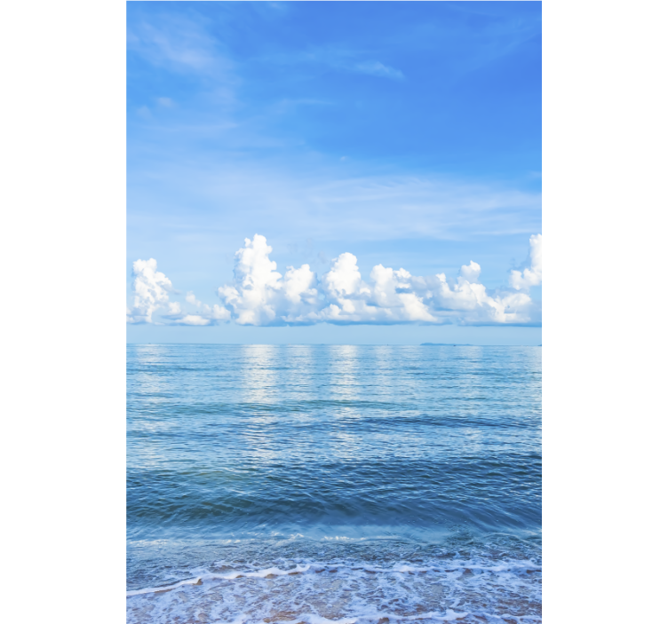 rolety w chmury Morska chmura Roleta - TenStickers