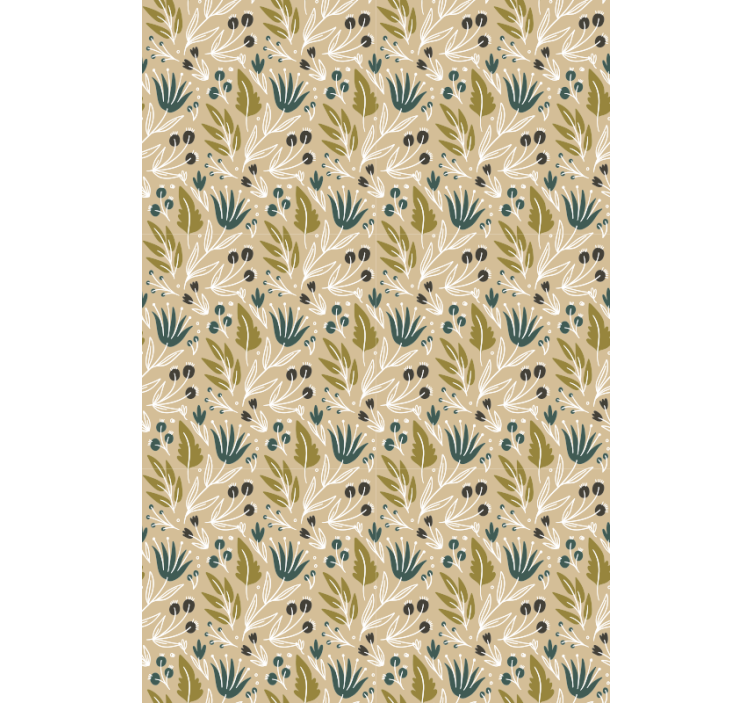 Roleta klasyczna Roleta w kwiaty - TenStickers