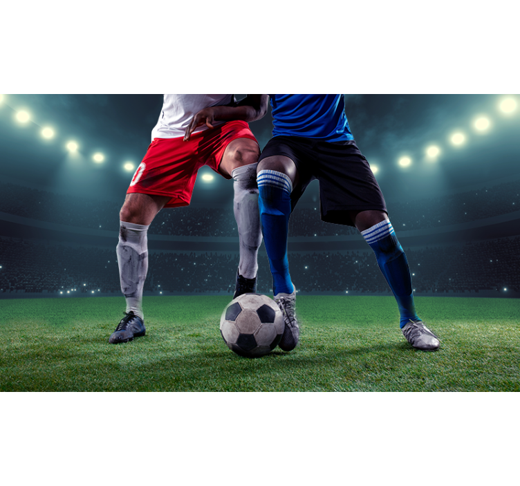 rolety piłka nożna Piłka na stadionie - TenStickers