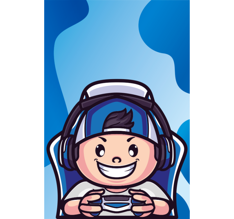 Zwariowana roleta wesoły charakter - TenStickers