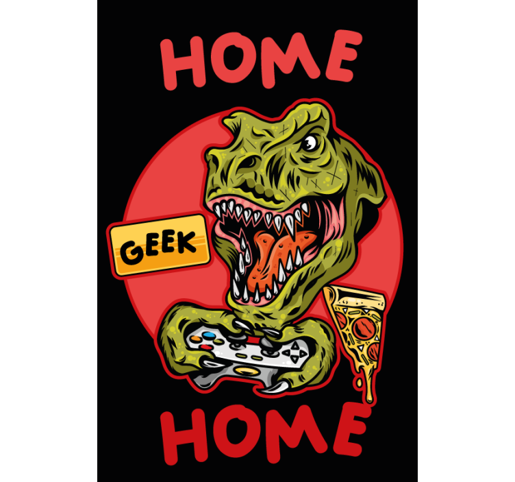 Rolety gamer dla maniaków Home Geek Home - TenStickers
