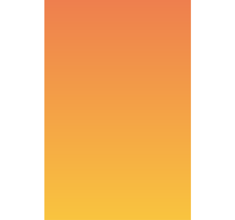 Roleta zaciemniająca odcienie pomarańczowego gradientu - TenStickers