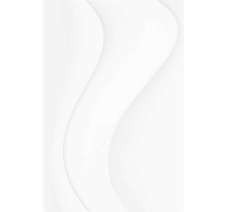 Roleta do kuchni biały nowoczesny kształt - TenStickers