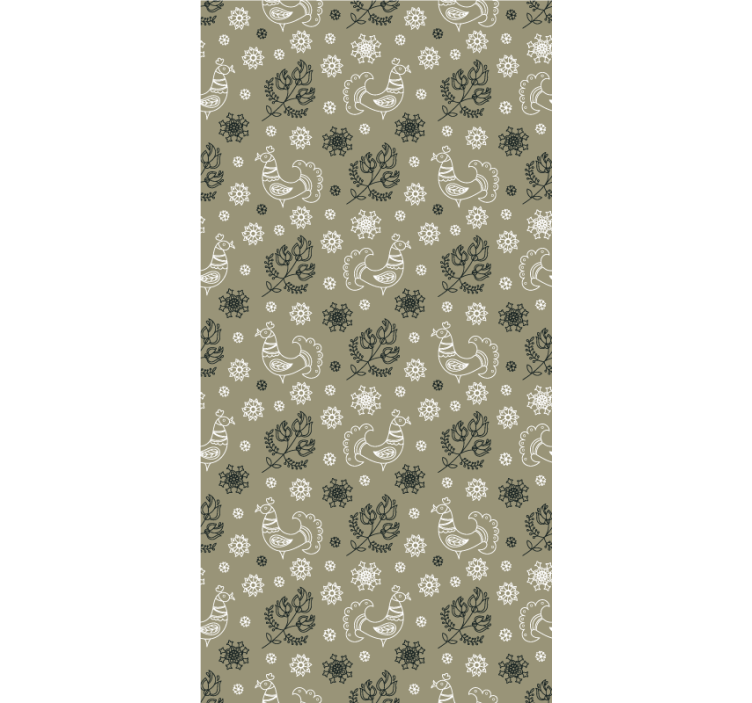 Roleta w zwierzęta urocze wzory ptaków - TenStickers