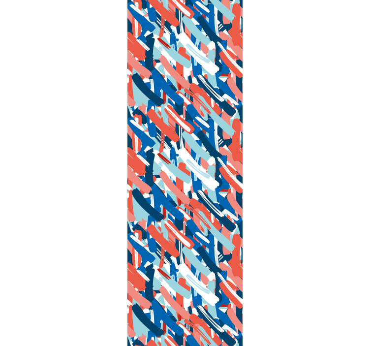 Roleta w tekstury i wzory śmiałe pociągnięcia pędzlem - TenStickers