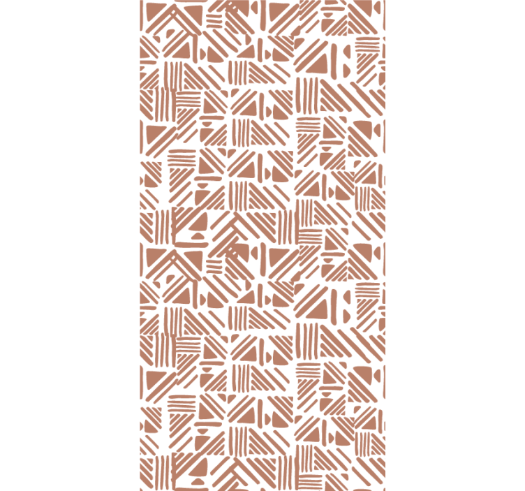 Roleta do sypialni elementy wzoru geometrycznego - TenStickers