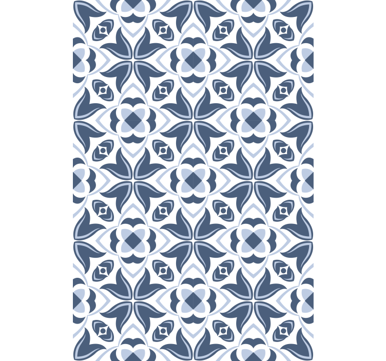 Roleta do kuchni w złożony wzór płytek - TenStickers