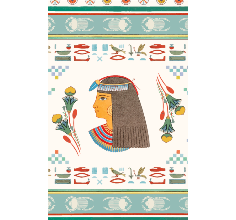 Roleta filmowa starożytna egipska królowa sztuka - TenStickers