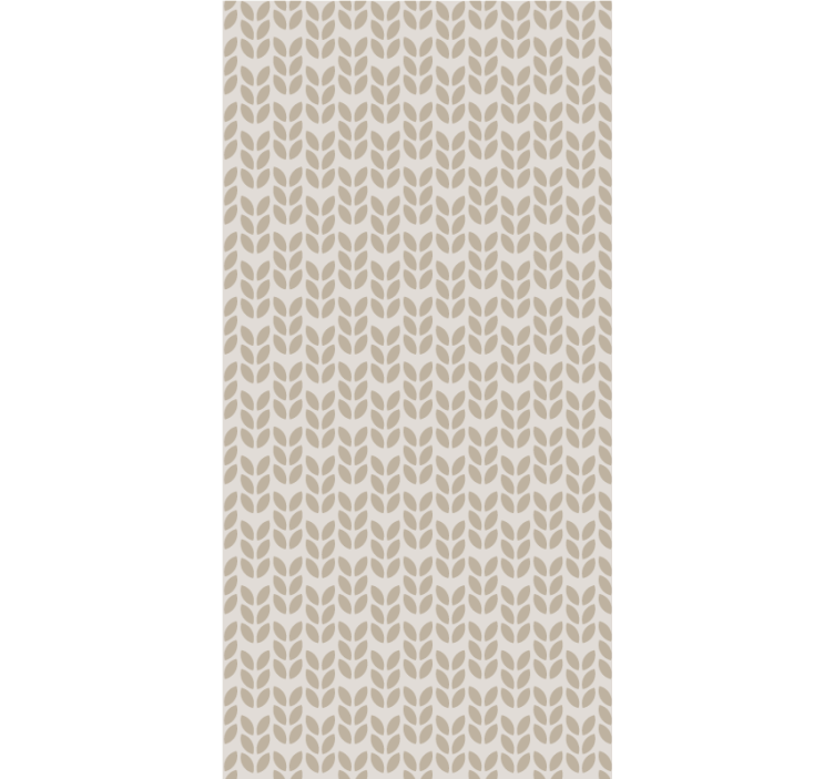 Roleta z kwiatami i roślinami projekt wzoru liścia - TenStickers