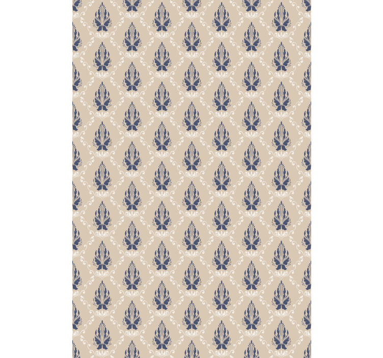 Elegancka roleta wdzięczny motyw botaniczny - TenStickers