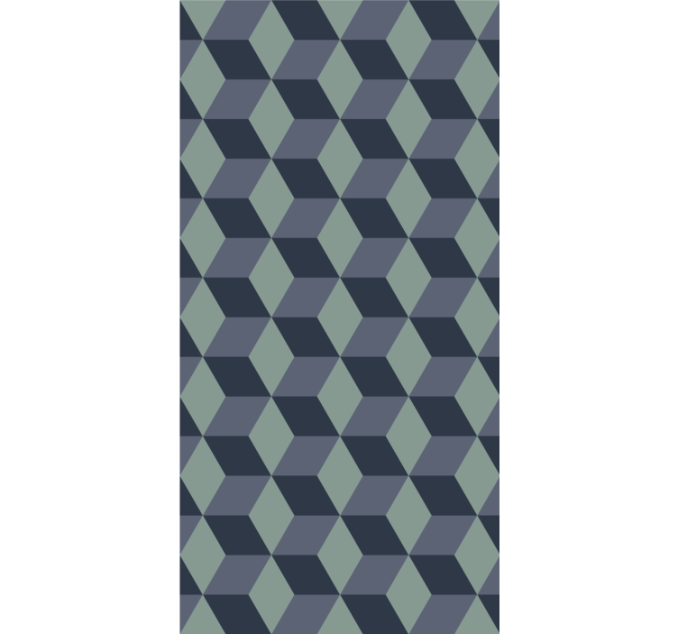 Nowoczesna roleta organizacja figur geometrycznych - TenStickers