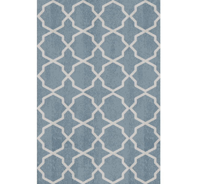 Nowoczesna roleta podejście do układu geometrycznego - TenStickers