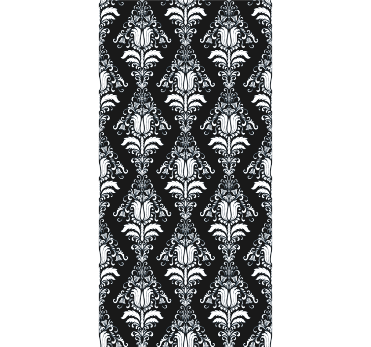 Elegancka roleta ponadczasowy motyw botaniczny - TenStickers