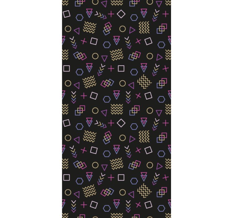 Nowoczesna roleta badanie formy geometrycznej - TenStickers